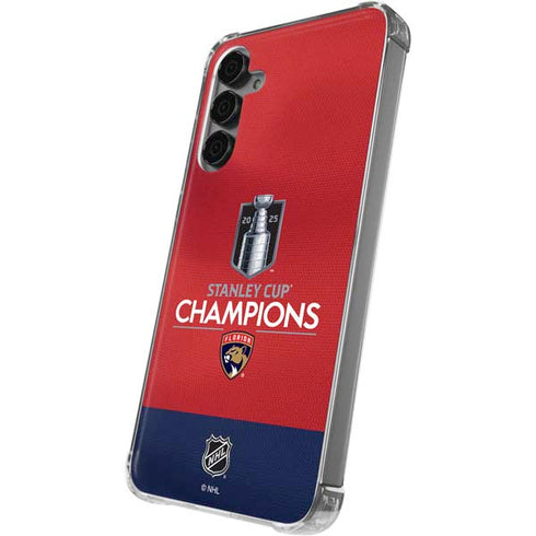 2025 Stanley Cup Champions Florida Panthers Galaxy S24 Plus Clear Case